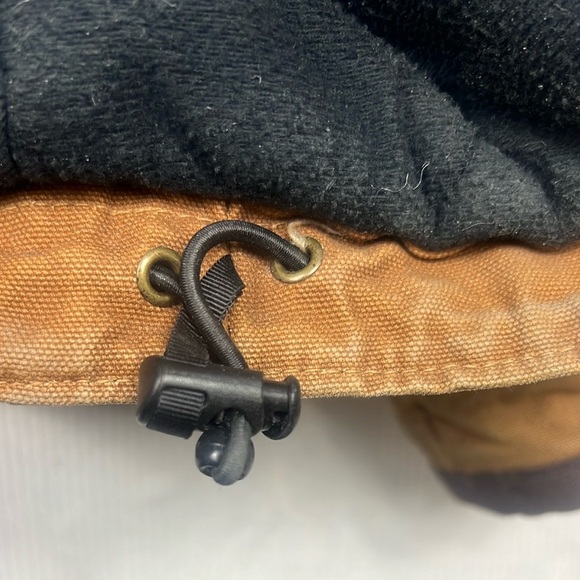 Carhartt Men’s XL Canvas Utility Barn Coat Corduroy Collar Heavyweight Canvas - Picture 11 of 13